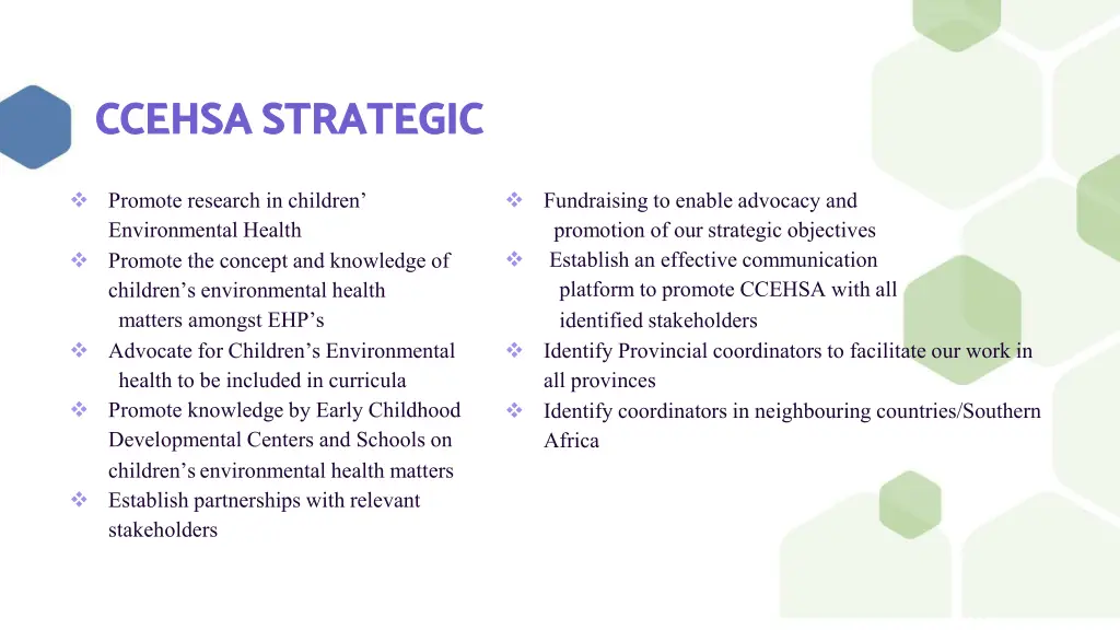 ccehsa strategic ccehsa strategic