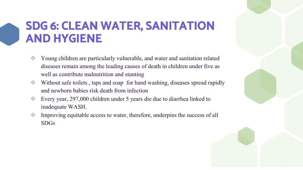 sdg 6 clean water sanitation sdg 6 clean water