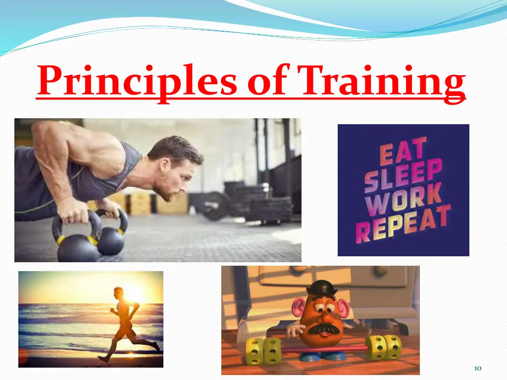 principles of training