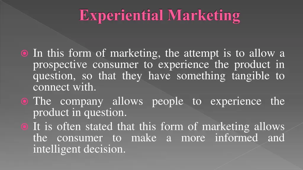 experiential marketing