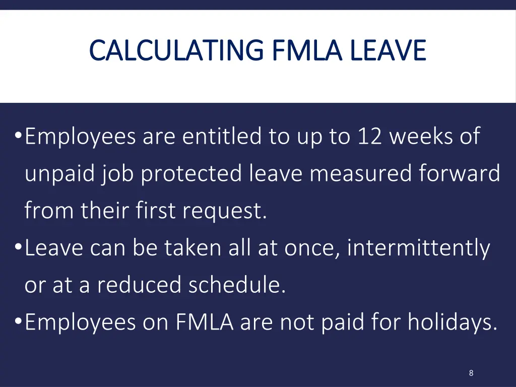 calculating fmla leave calculating fmla leave