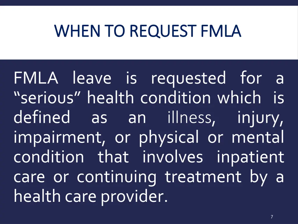 when to request fmla when to request fmla