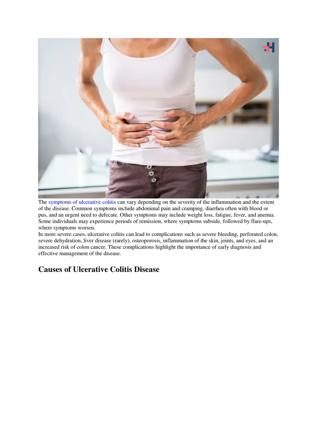 the symptoms of ulcerative colitis can vary