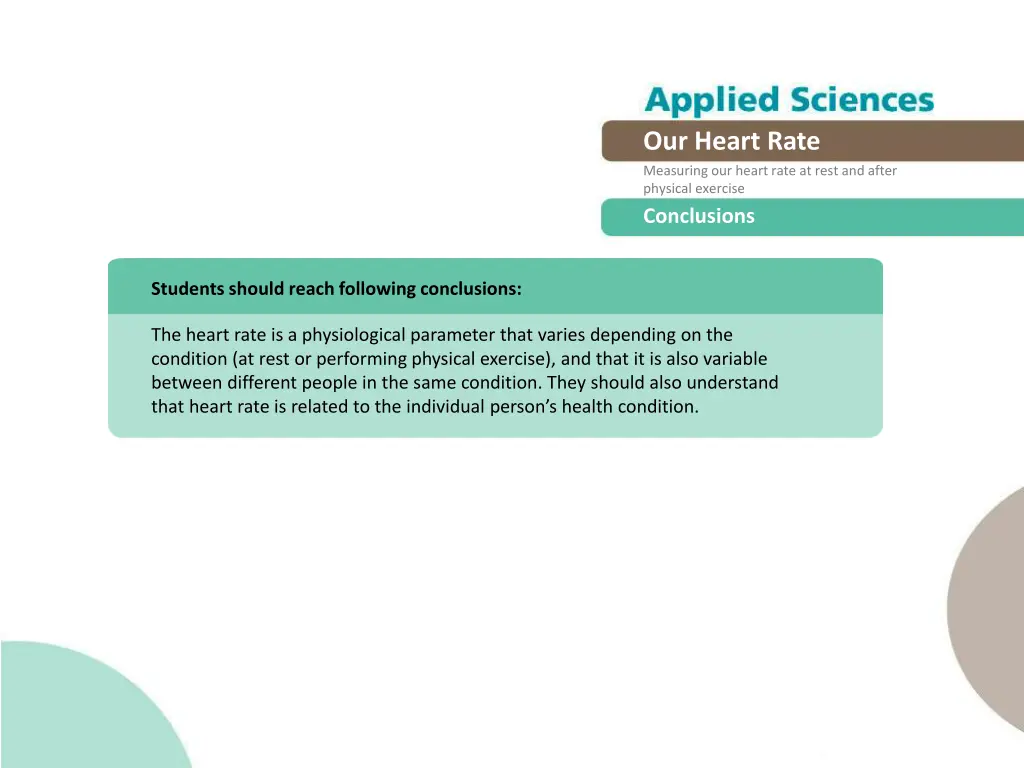 our heart rate measuring our heart rate at rest 16