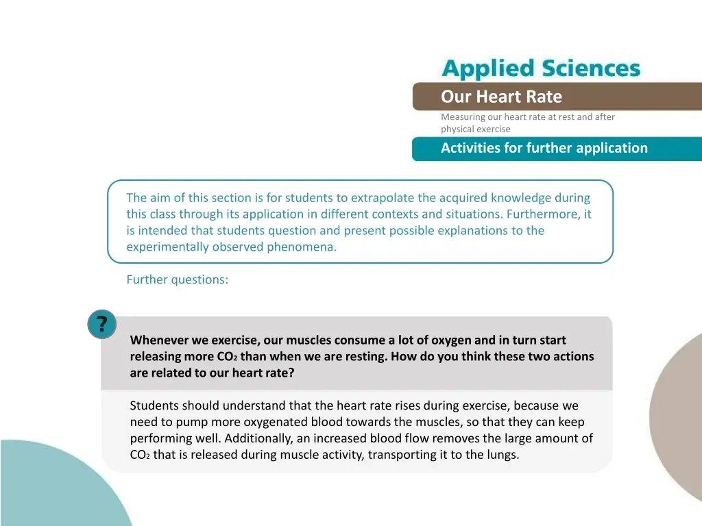 our heart rate measuring our heart rate at rest 17