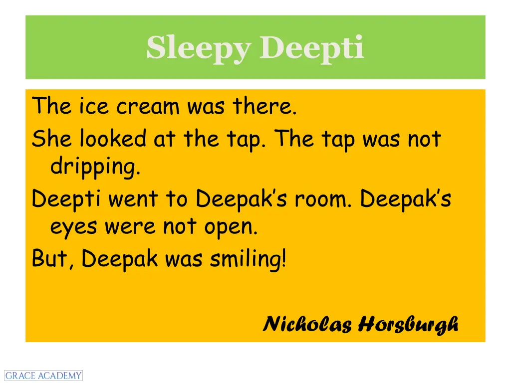 sleepy deepti 9