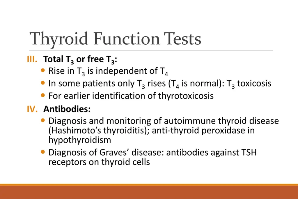 thyroid function tests 1