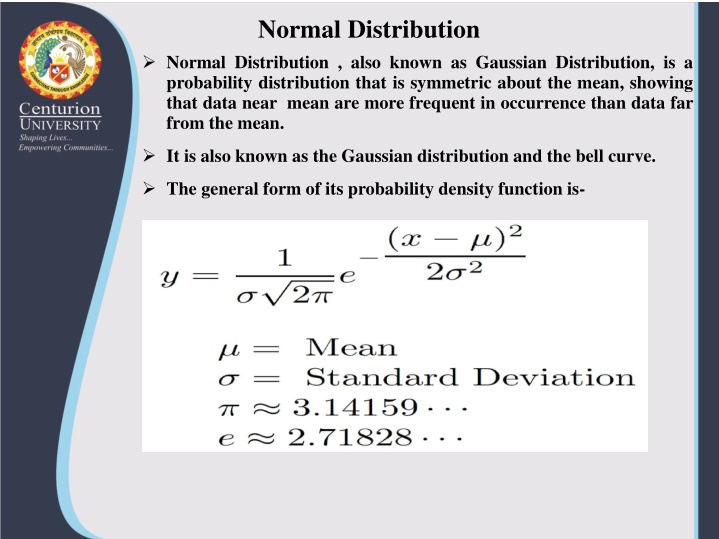 normal distribution