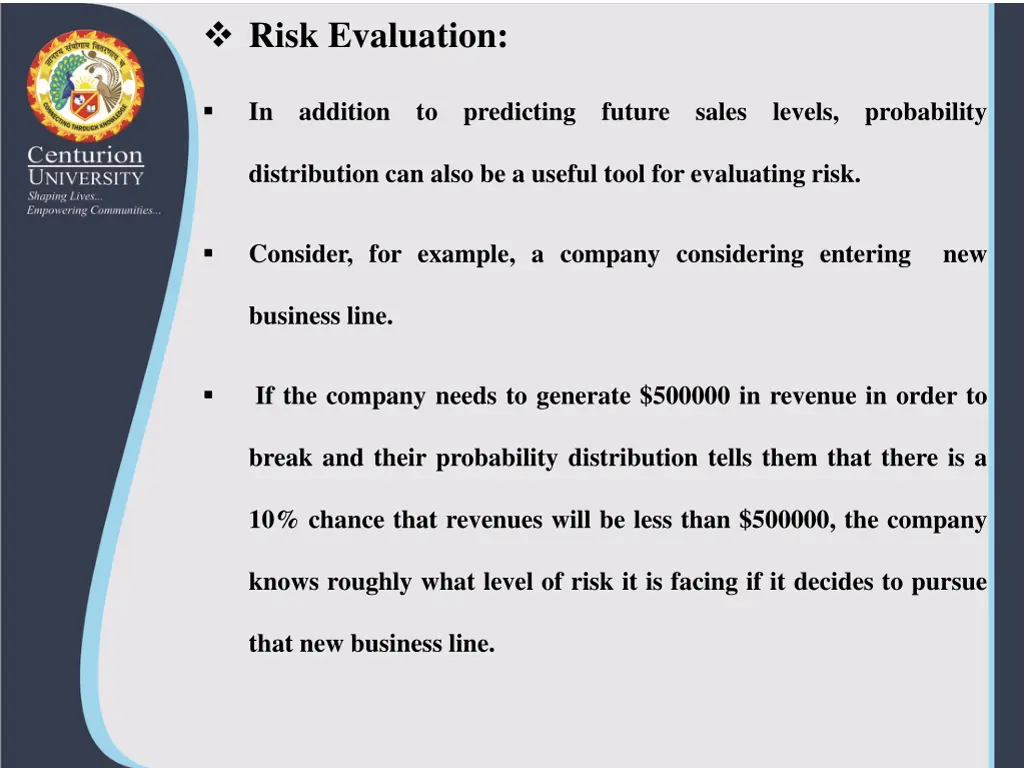 risk evaluation