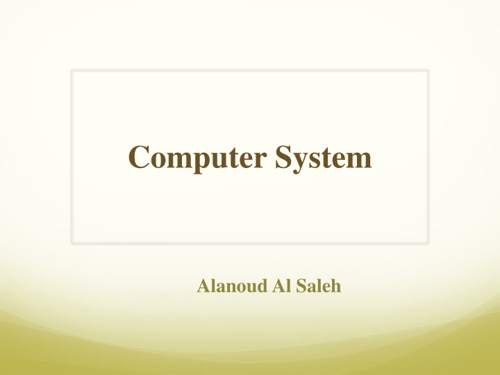 computer system