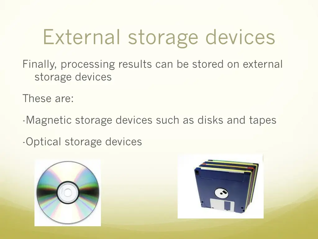 external storage devices