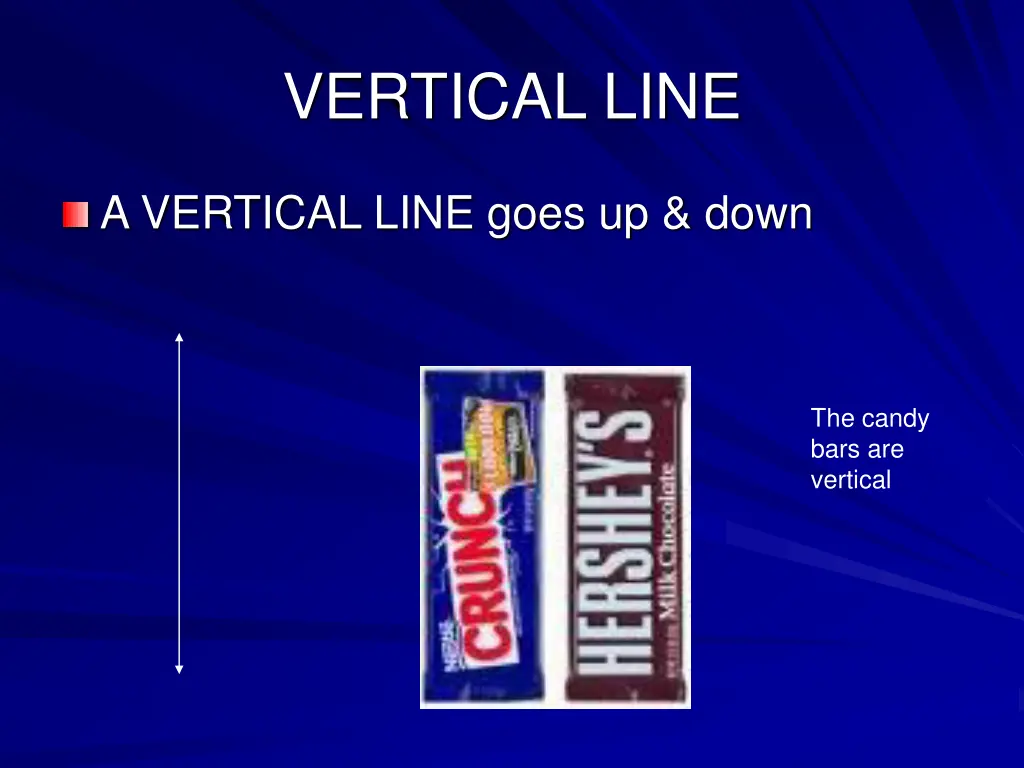 vertical line