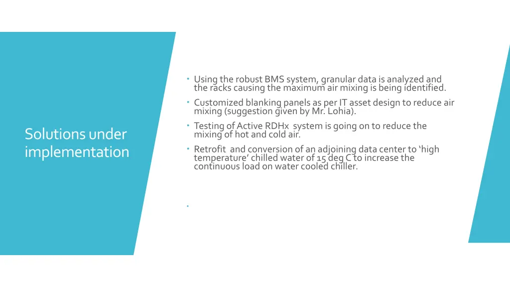 using the robust bms system granular data