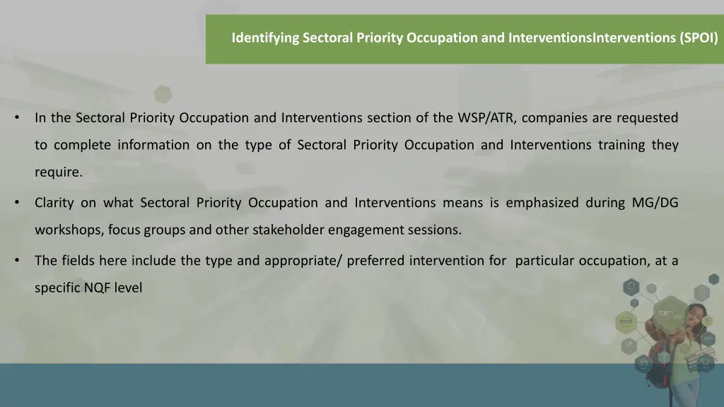 identifying sectoral priority occupation