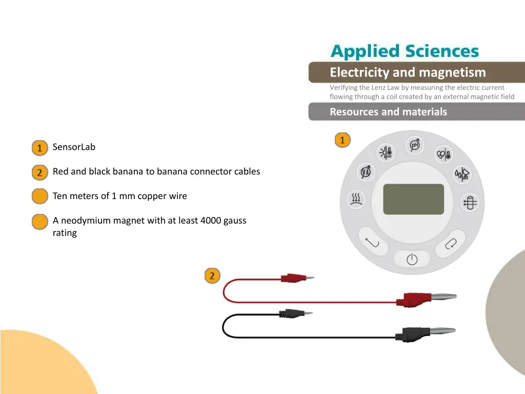 electricity and magnetism verifying the lenz 11