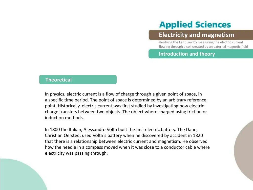 electricity and magnetism verifying the lenz 4