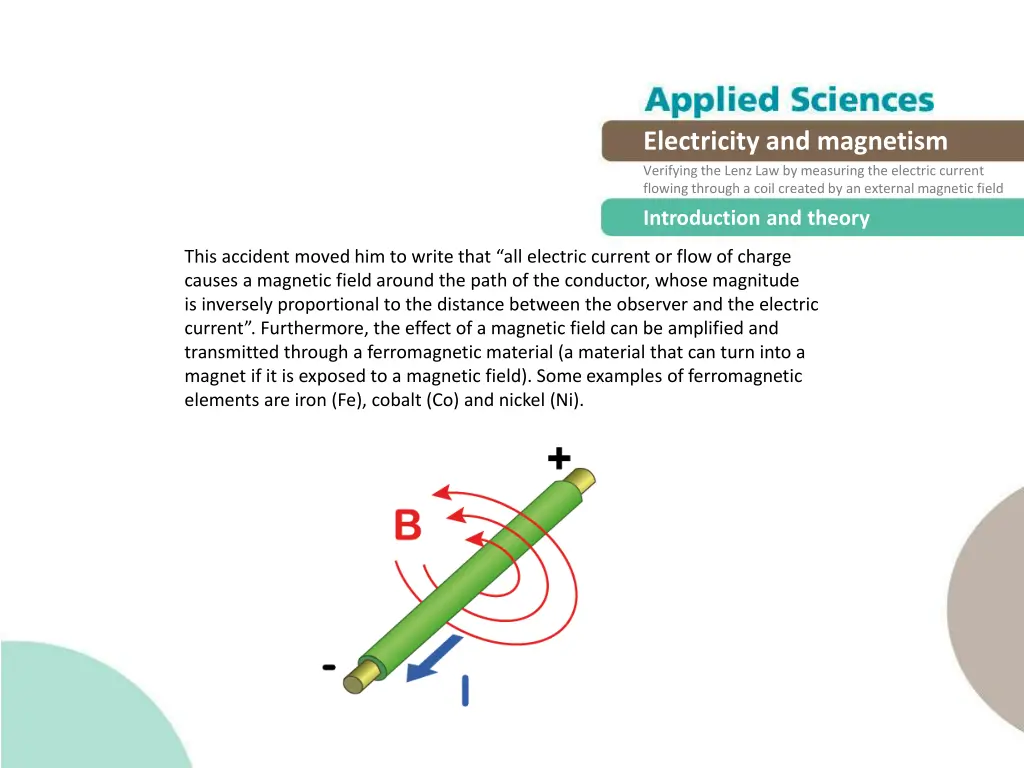 electricity and magnetism verifying the lenz 5