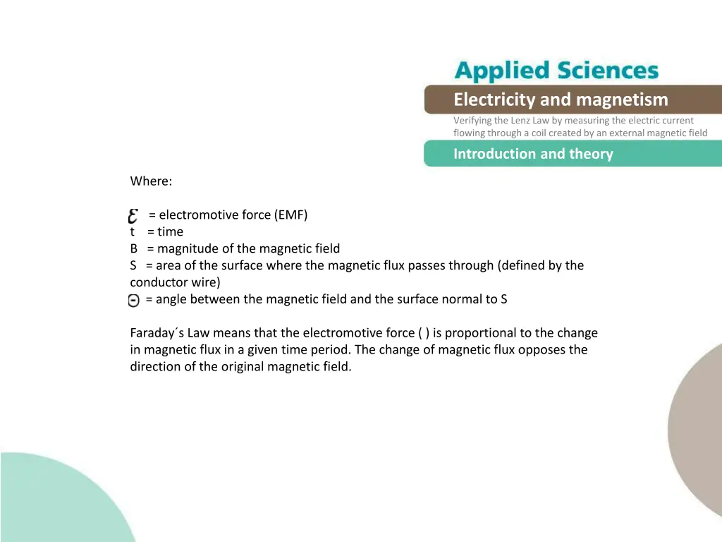 electricity and magnetism verifying the lenz 8