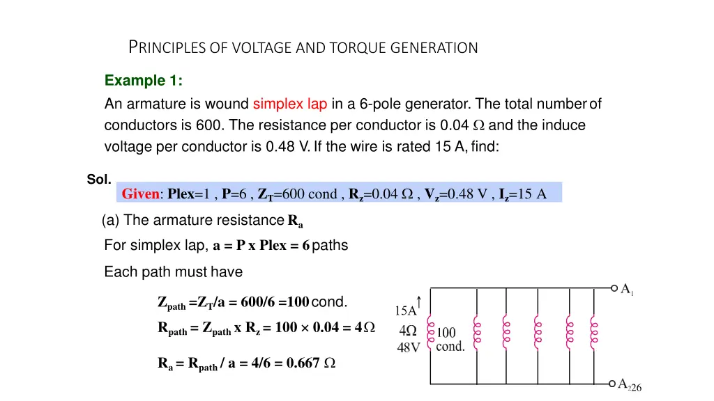 p rinciples of voltage and torque generation 1