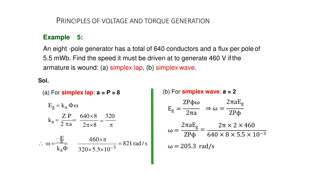 p rinciples of voltage and torque generation 6