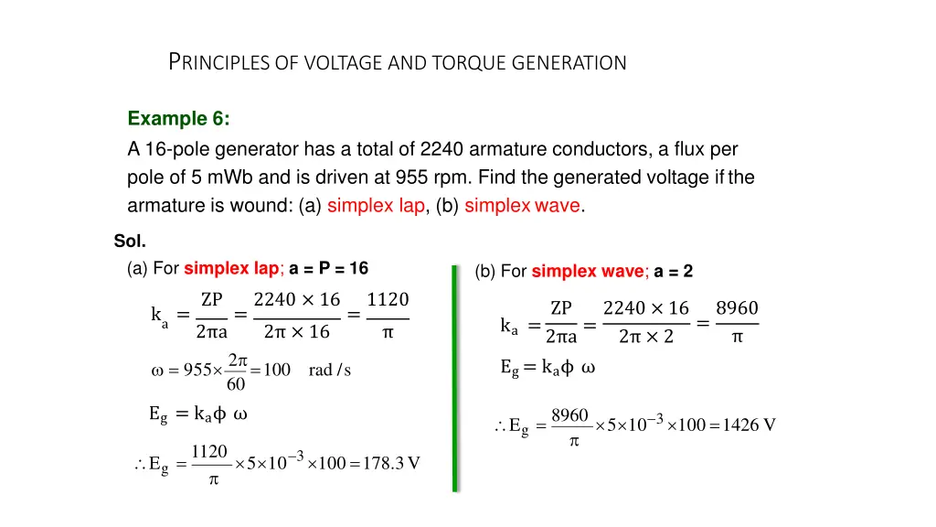 p rinciples of voltage and torque generation 7