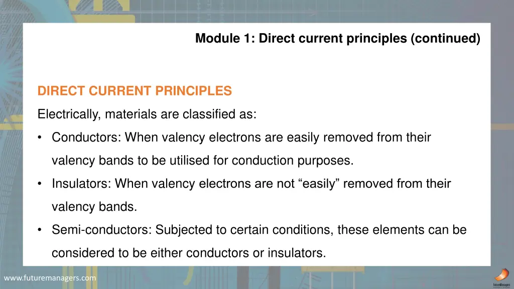 module 1 direct current principles continued