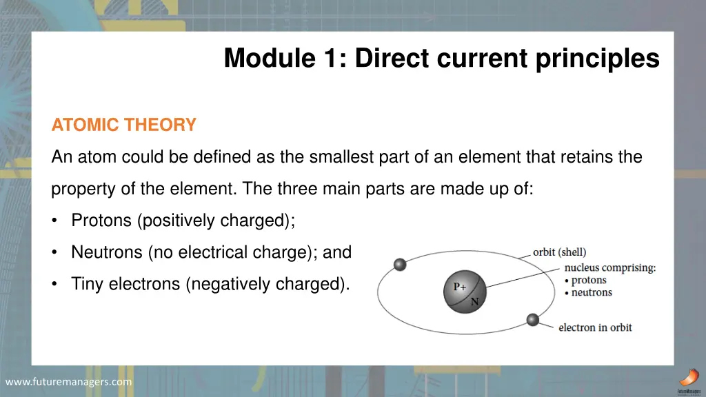 module 1 direct current principles