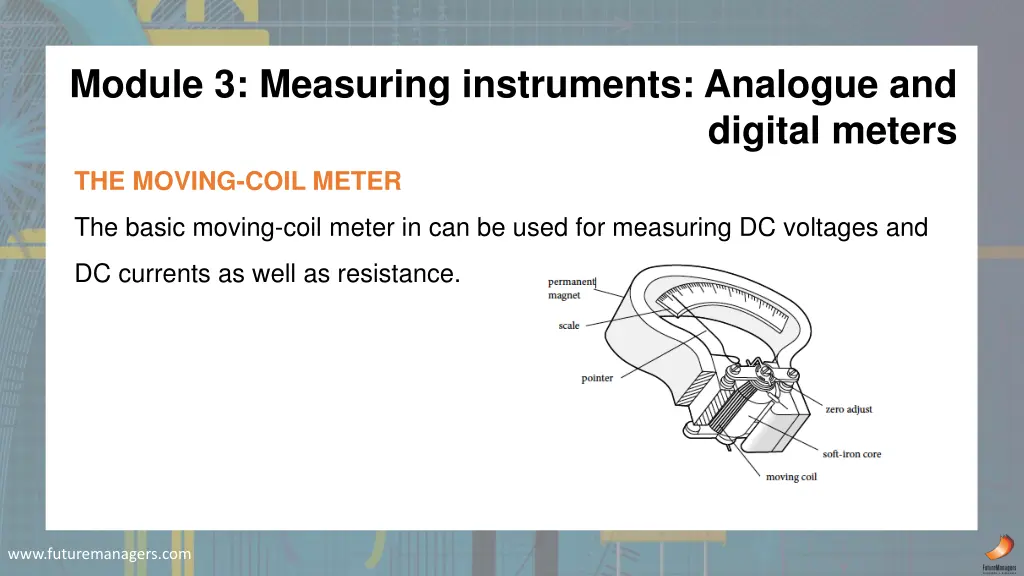 module 3 measuring instruments analogue and