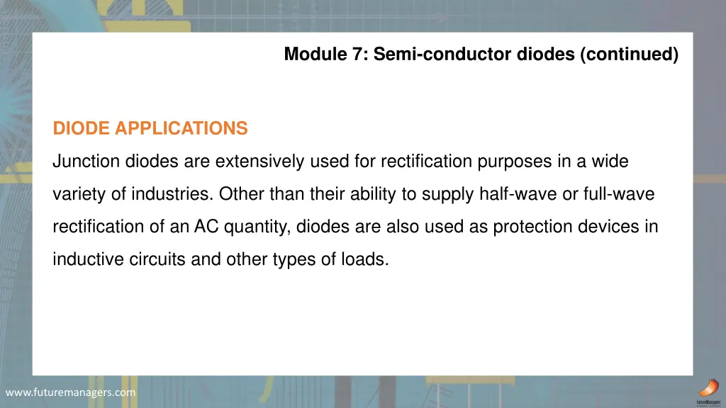 module 7 semi conductor diodes continued 4