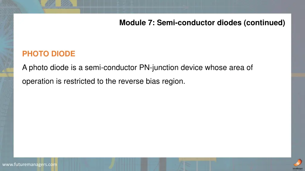 module 7 semi conductor diodes continued 8