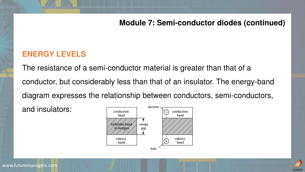 module 7 semi conductor diodes continued