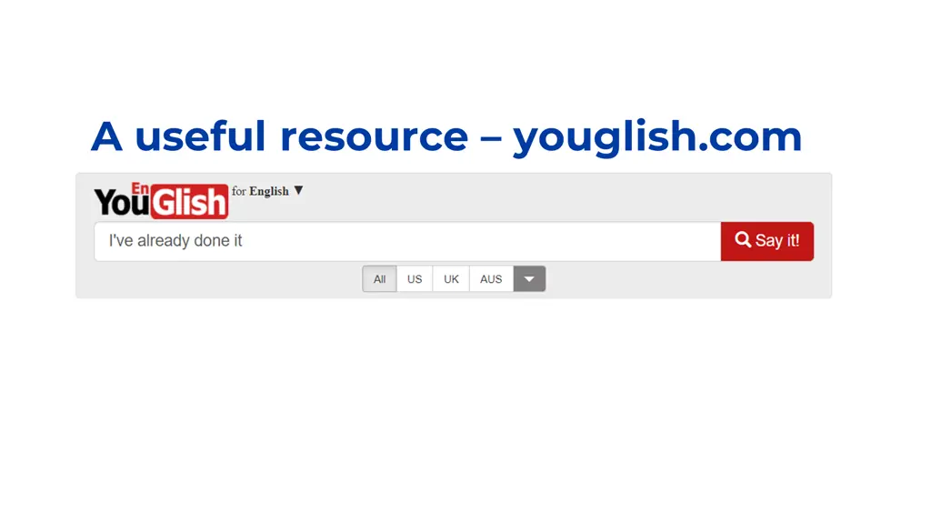 a useful resource youglish com