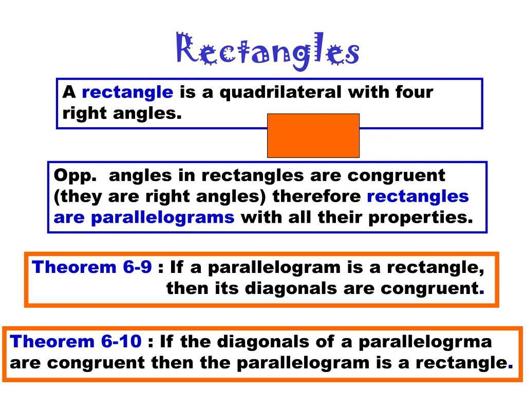 rectangles