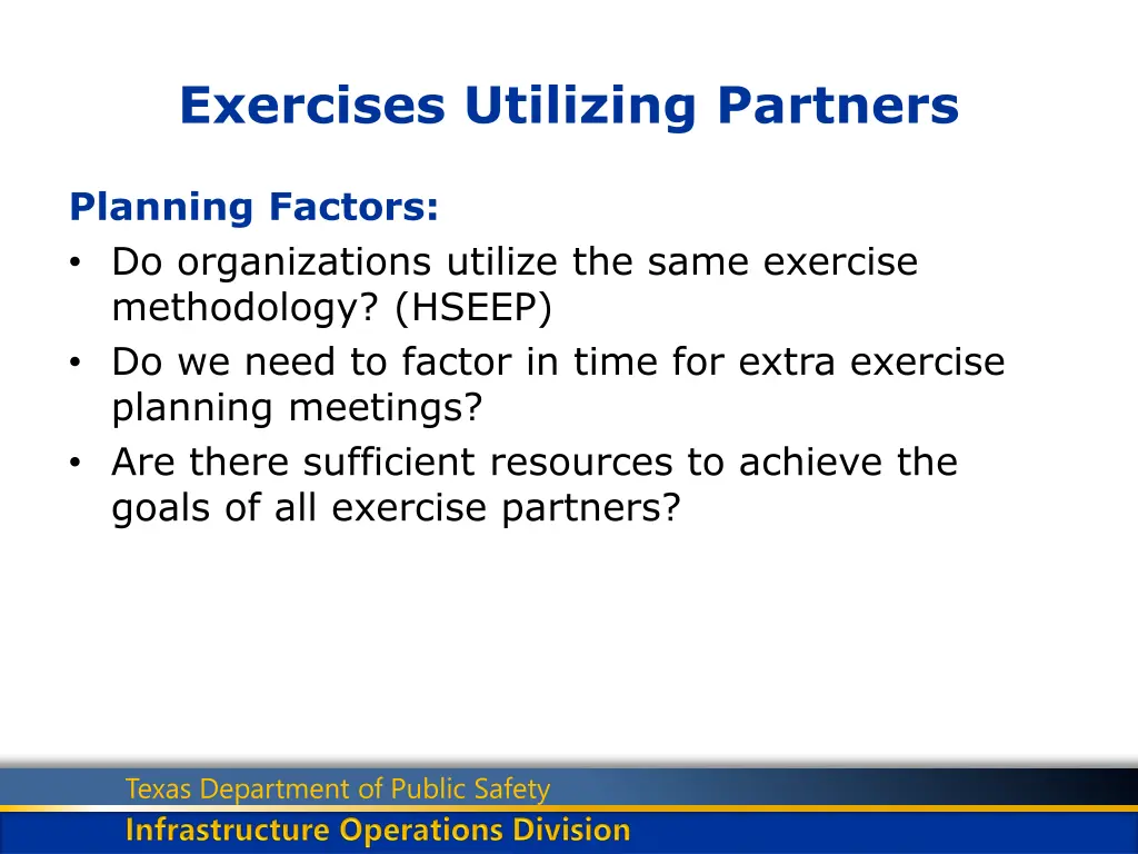 exercises utilizing partners