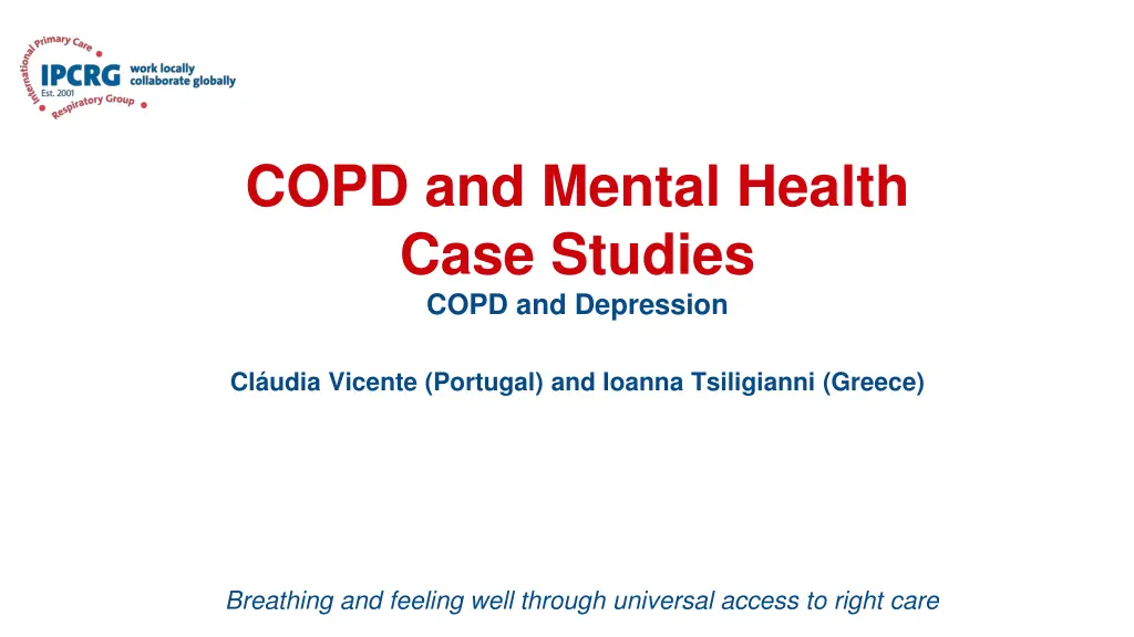 copd and mental health case studies copd