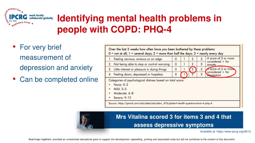 identifying mental health problems in people with 1