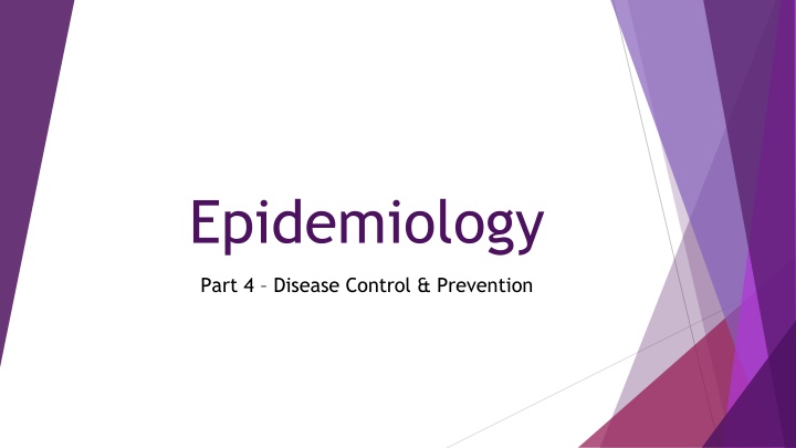 epidemiology