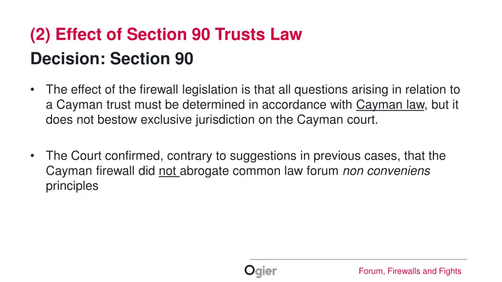 2 effect of section 90 trusts law decision