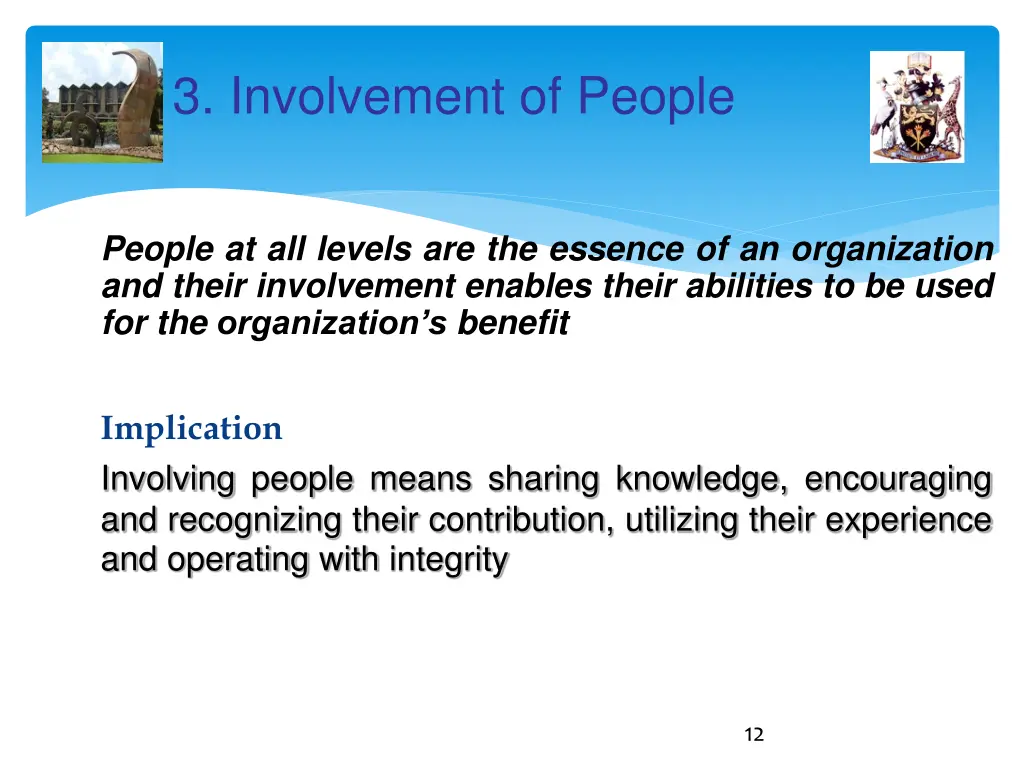 3 involvement of people