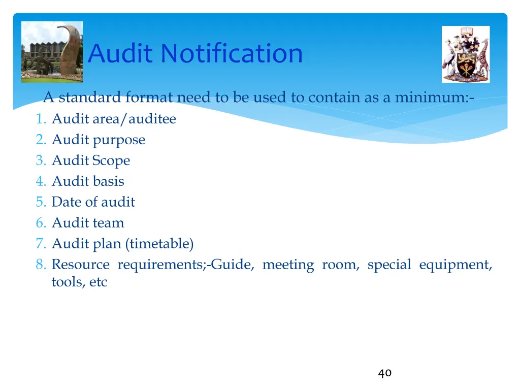 audit notification