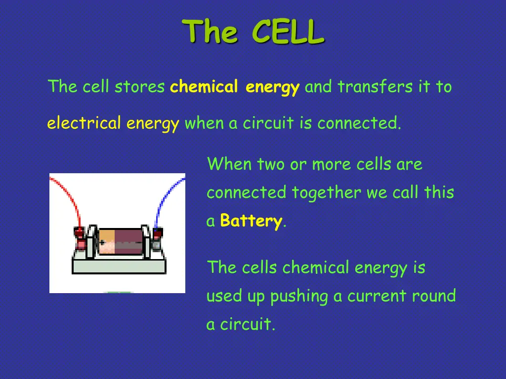 the cell