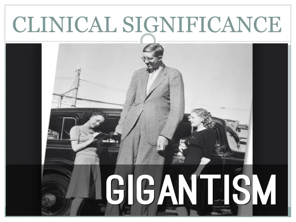 clinical significance