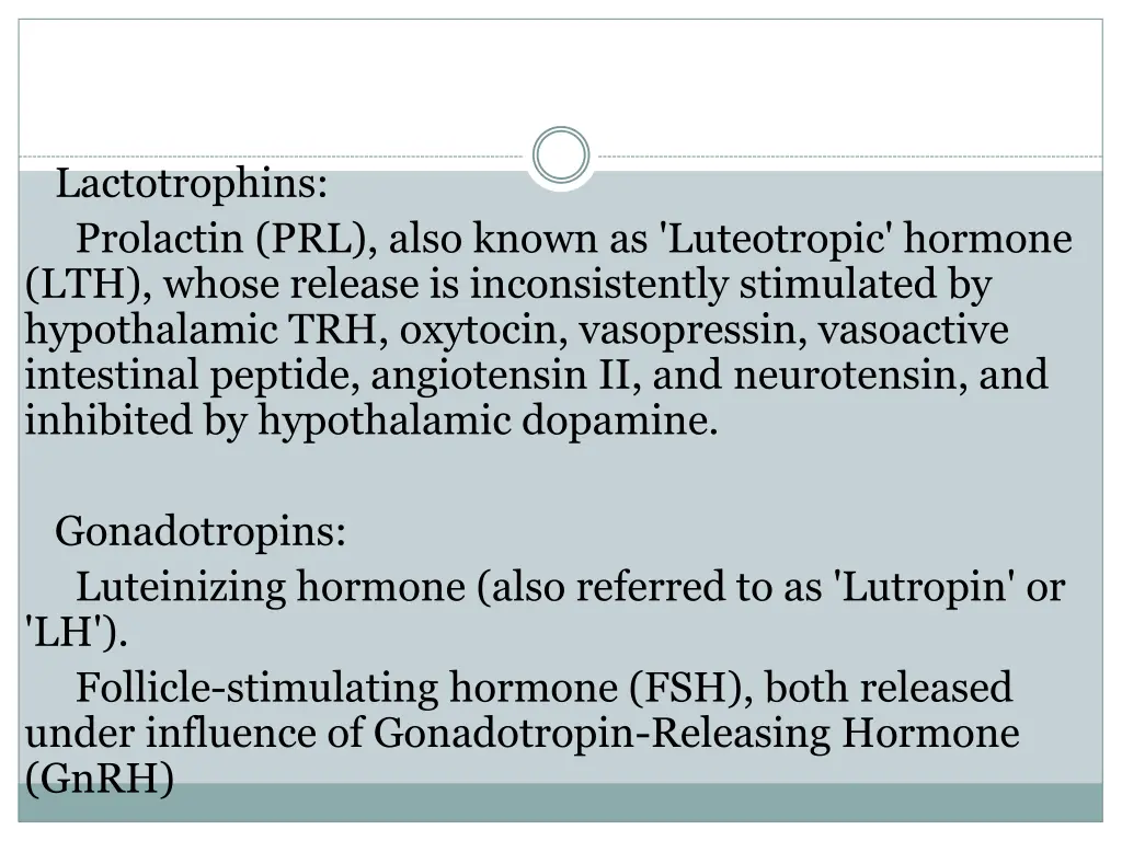 lactotrophins prolactin prl also known