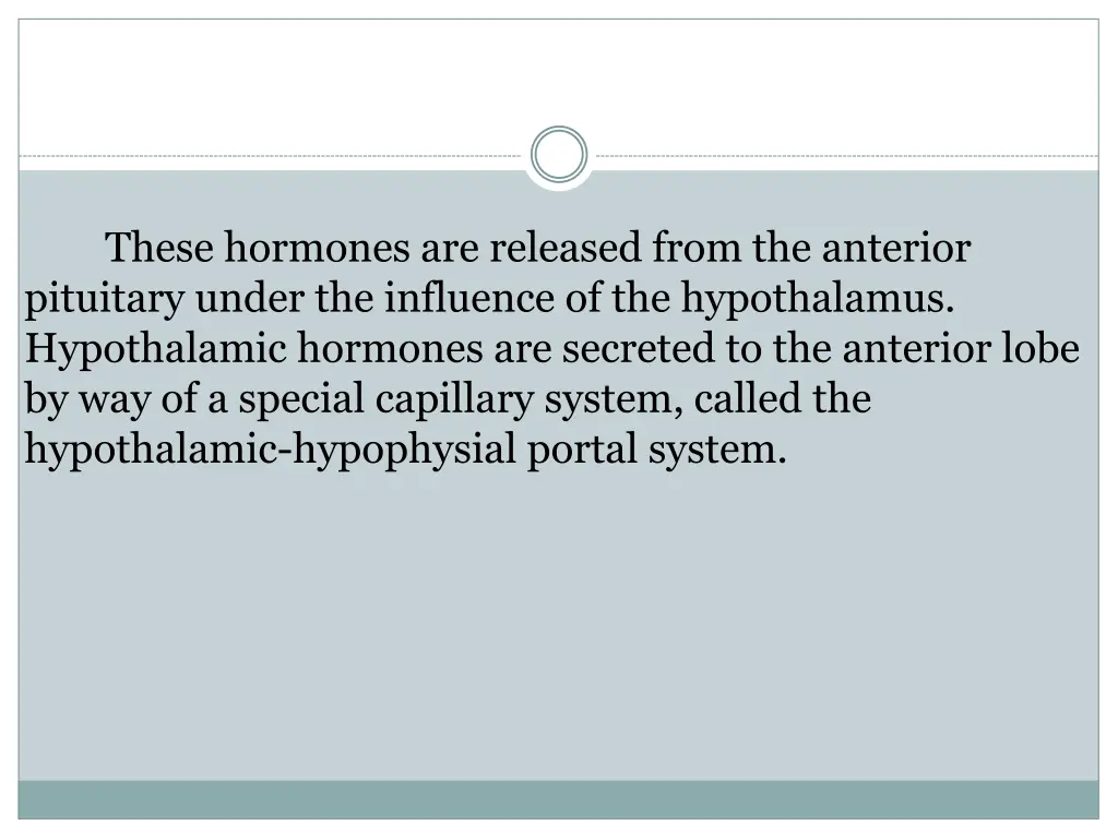 these hormones are released from the anterior