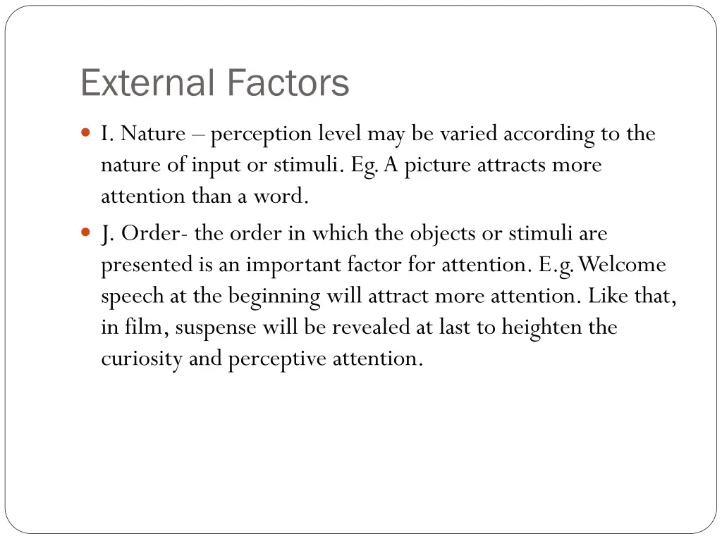 external factors 2