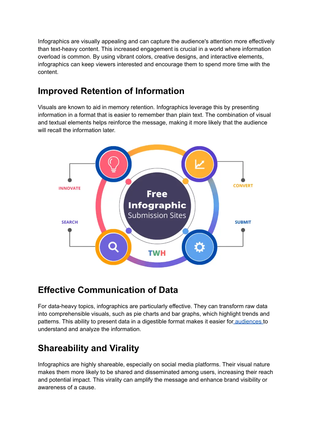 infographics are visually appealing