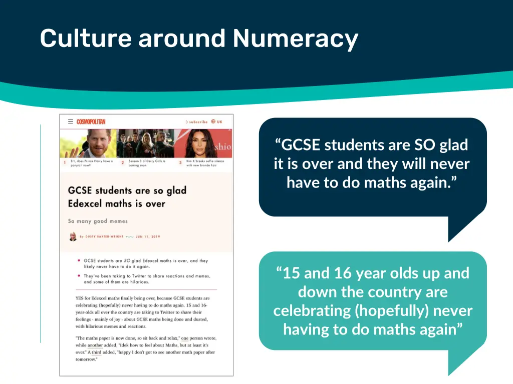 culture around numeracy 3