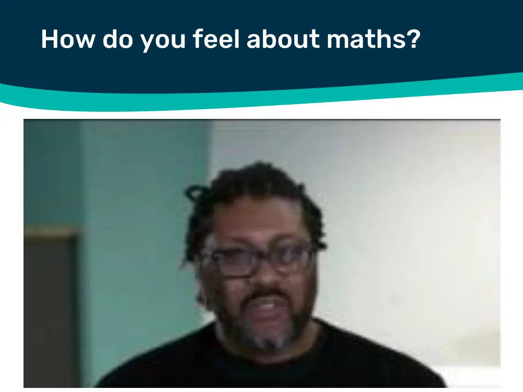 how do you feel about maths