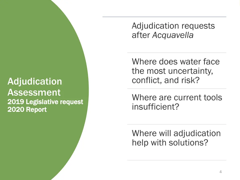 adjudication requests after acquavella