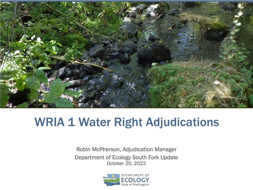 wria 1 water right adjudications 1